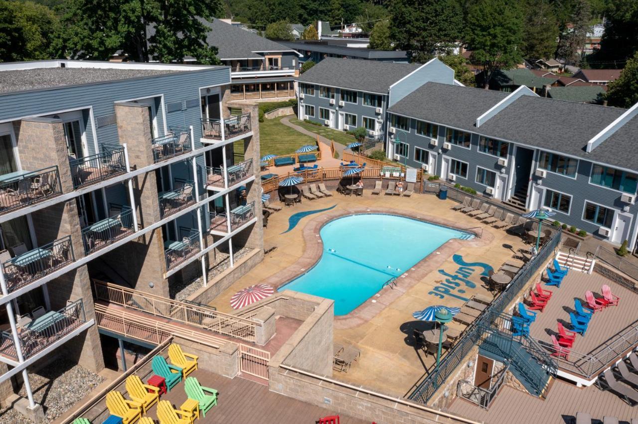 Hotel Surfside On The Lake Lake George Exterior foto